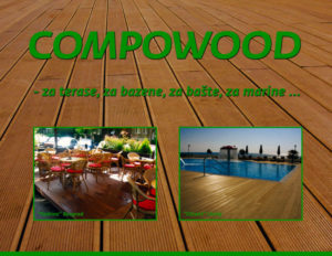 Compowood kompozitni drveni pod